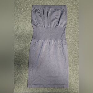 M&B Chic Strapless Gray Dress